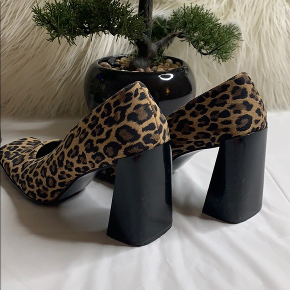 Nine West leopard print pump - Picture 4 of 5